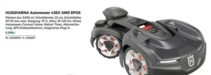 Husqvarna - Automower 435X AWD EPOS