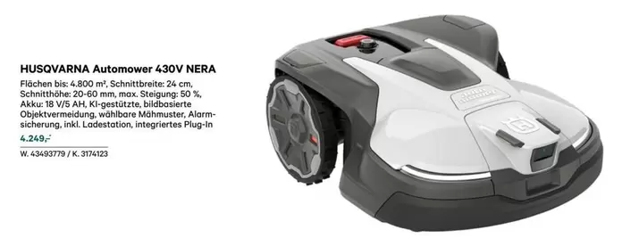 Husqvarna - Automower 430X NERA