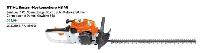 Stihl - Benzin-Heckenschere HS 45
