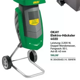 Elektro-Häcksler 4020