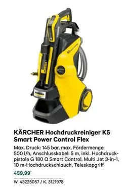 Flex - Hochdruckreiniger K5 Smart Power Control