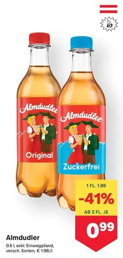 Almdudler Original / Zuckerfrei