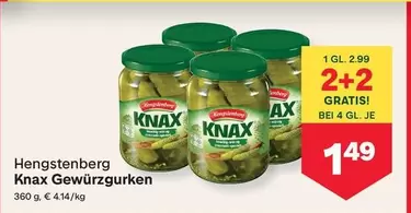 Knax Gewürzgurken