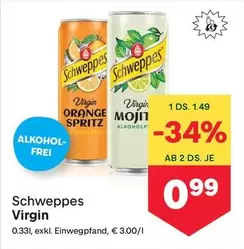 Orange - Schweppes Virgin Spritz, Schweppes Virgin Mojito