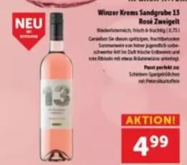 Winzer Krems Sandgrube 13 Rosé Zweigelt