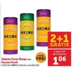 Focus - Hakuma Mango oder Passion Peach