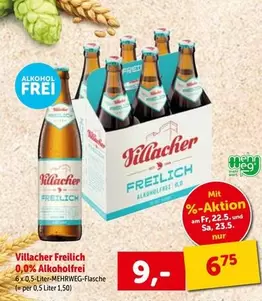 Villacher -  Freilich 0,0% Alkoholfrei