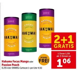 Focus - Hakuma Mango oder Passion Peach
