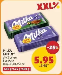 Milka - Tafeln