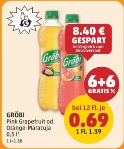 Pink -  Grapefruit od. Orange-Maracuja