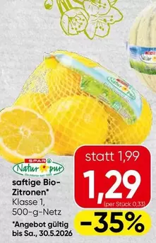 Bio - saftige -Zitronen
