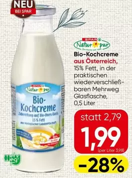 Bio - -Kochcreme aus Österreich