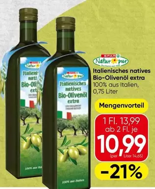 Italienisches natives Bio-Olivenöl extra