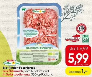 Bio-Rinderfaschiertes