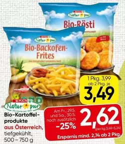Bio-Backofen-Frites, Bio-Rösti