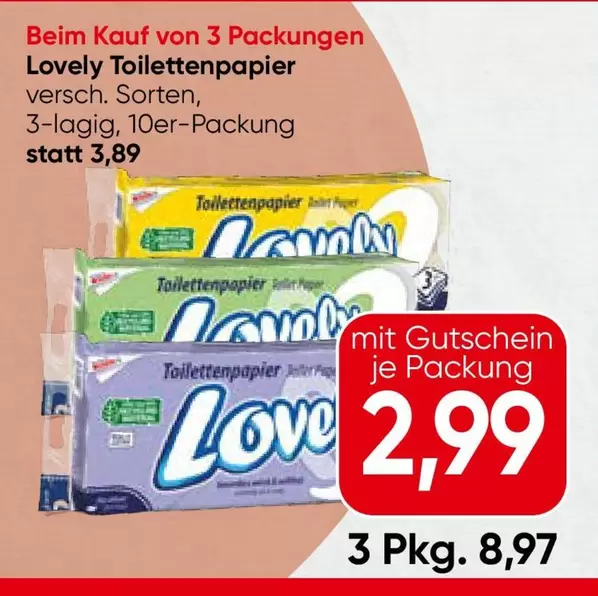 Lovely Toilettenpapier