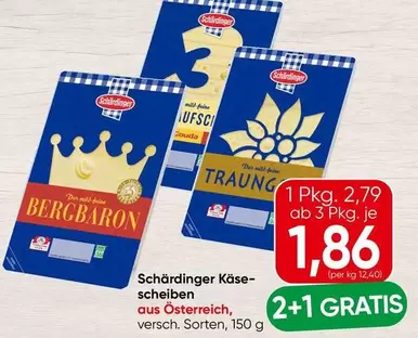 Schärdinger Käse-scheiben