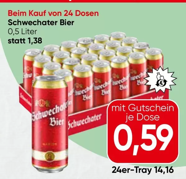 Schwechater Bier 0,5 Liter