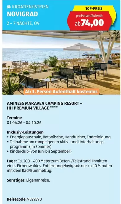 Camping - AMINESS MARAVEA CAMPING RESORT - HH PREMIUM VILLAGE