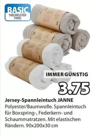 Jersey-Spannleintuch JANNE