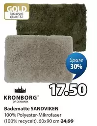 Gold - Bademåtte SANDVIKEN