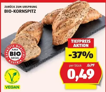 Vegan - BIO-KORNSPITZ