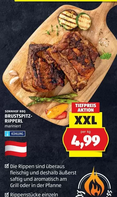 BRUSTSPITZ-RIPPERL mariniert
