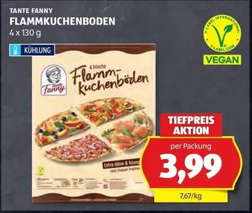 Vegan - FLAMMKUCHENBODEN