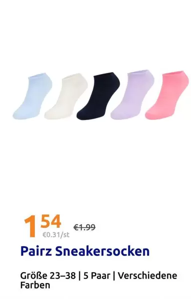 Pairz Sneakersocken