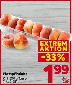 Plattpfirsiche