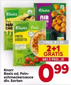 Basis od. Feinschmeckersauce