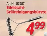 Art.Nr. 57957 Edelstahl-Grillreinigungsbürste