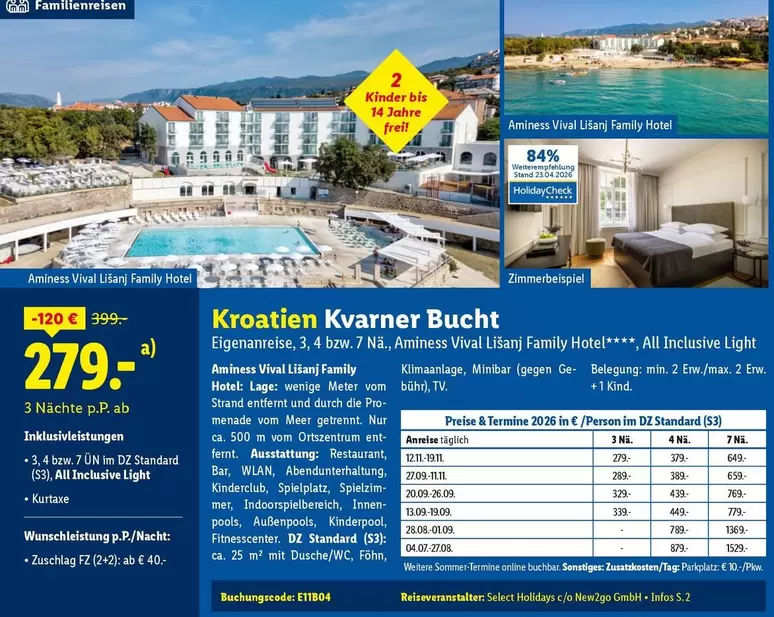 Kinder - Kroatien Kvarner Bucht