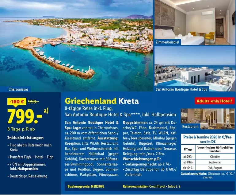 Sonnen - Griechenland Kreta