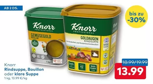 Vegan - Rindsuppe, Bouillon oder klare Suppe