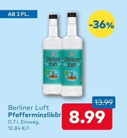 Pfefferminzlikör