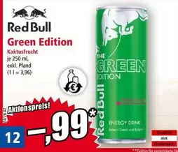 Red Bull - Green Edition Kaktusfrucht