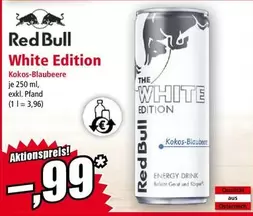 Red Bull - White Edition Kokos-Blaubeere