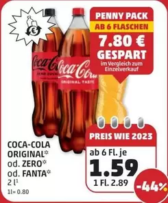 Coca Cola - COCA-COLA ORIGINAL od. ZERO* od. FANTA*