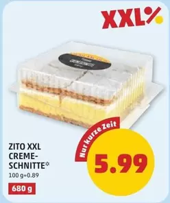 XXL CREME-SCHNITTE*