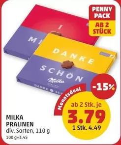 Milka - Pralinen
