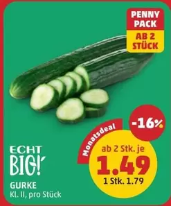 GURKE Kl. II, pro Stück