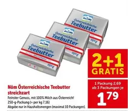 Österreichische Teebutter streichzart