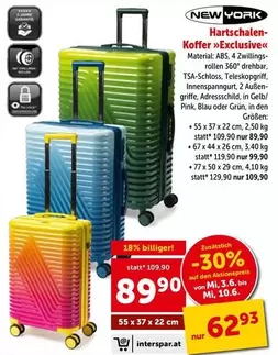Pink - Hartschalen Koffer "Exclusive"
