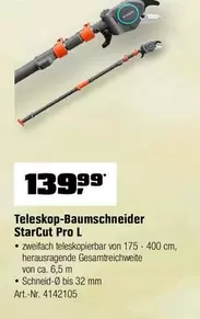 Teleskop-Baumschneider StarCut Pro L