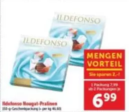 Nougat-Pralinen