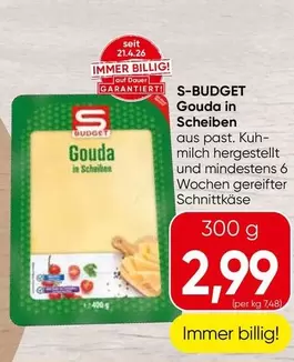 Gouda in Scheiben
