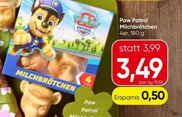 Paw Patrol - Milchbrötchen