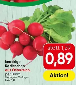 knackige Radieschen