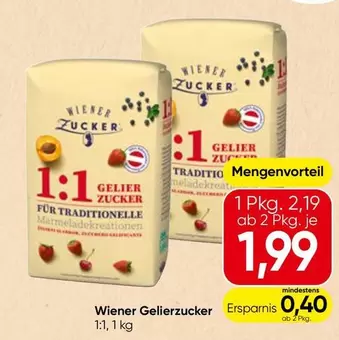 Wiener Gelierzucker 1:1